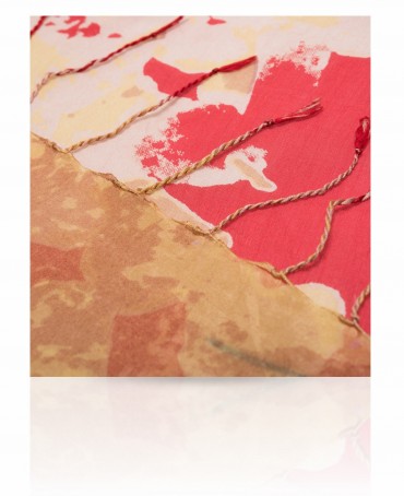 Палантин Женский S-CN.FLOWER/PLUM